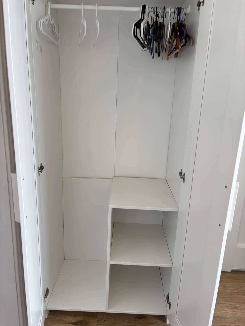 Wardrobe space Wardrobe space