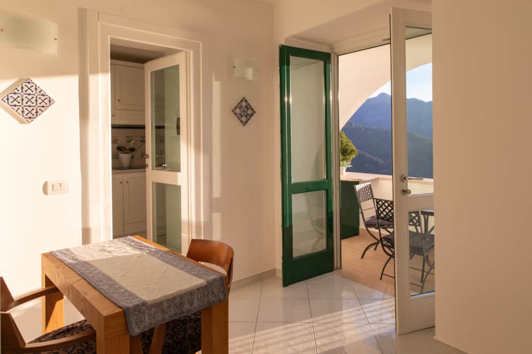 Dining Area and Private Balcony
