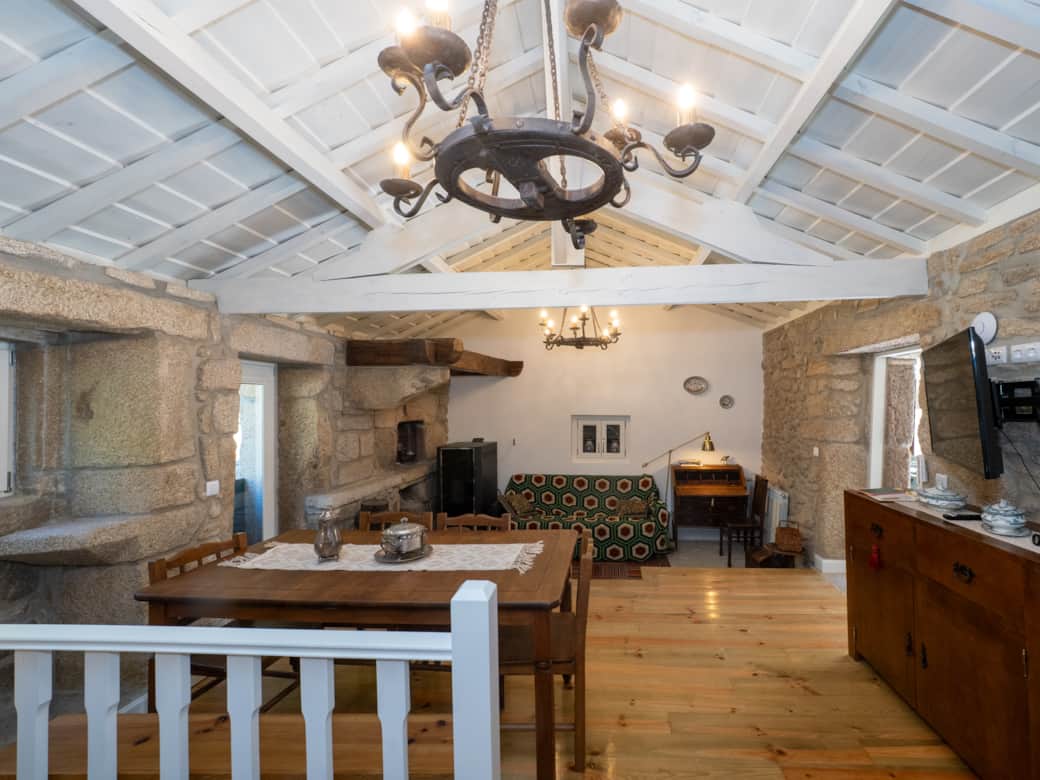 The heart of the cottage is the grand open-plan living and dining room.