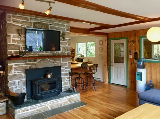 Fireplace & TV