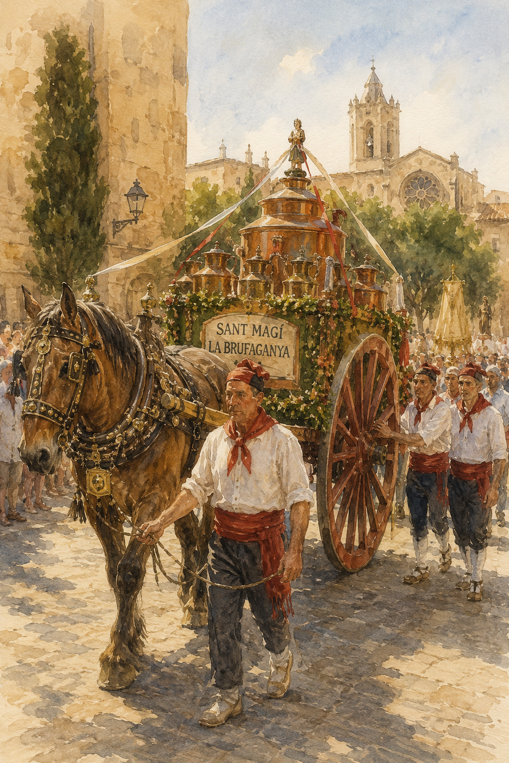 Sant Magí celebrations in Tarragona