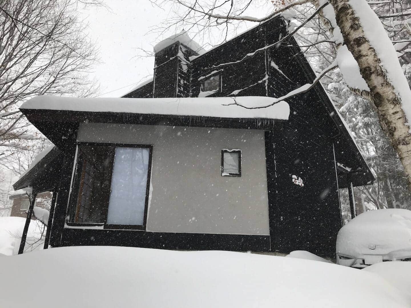 Outside