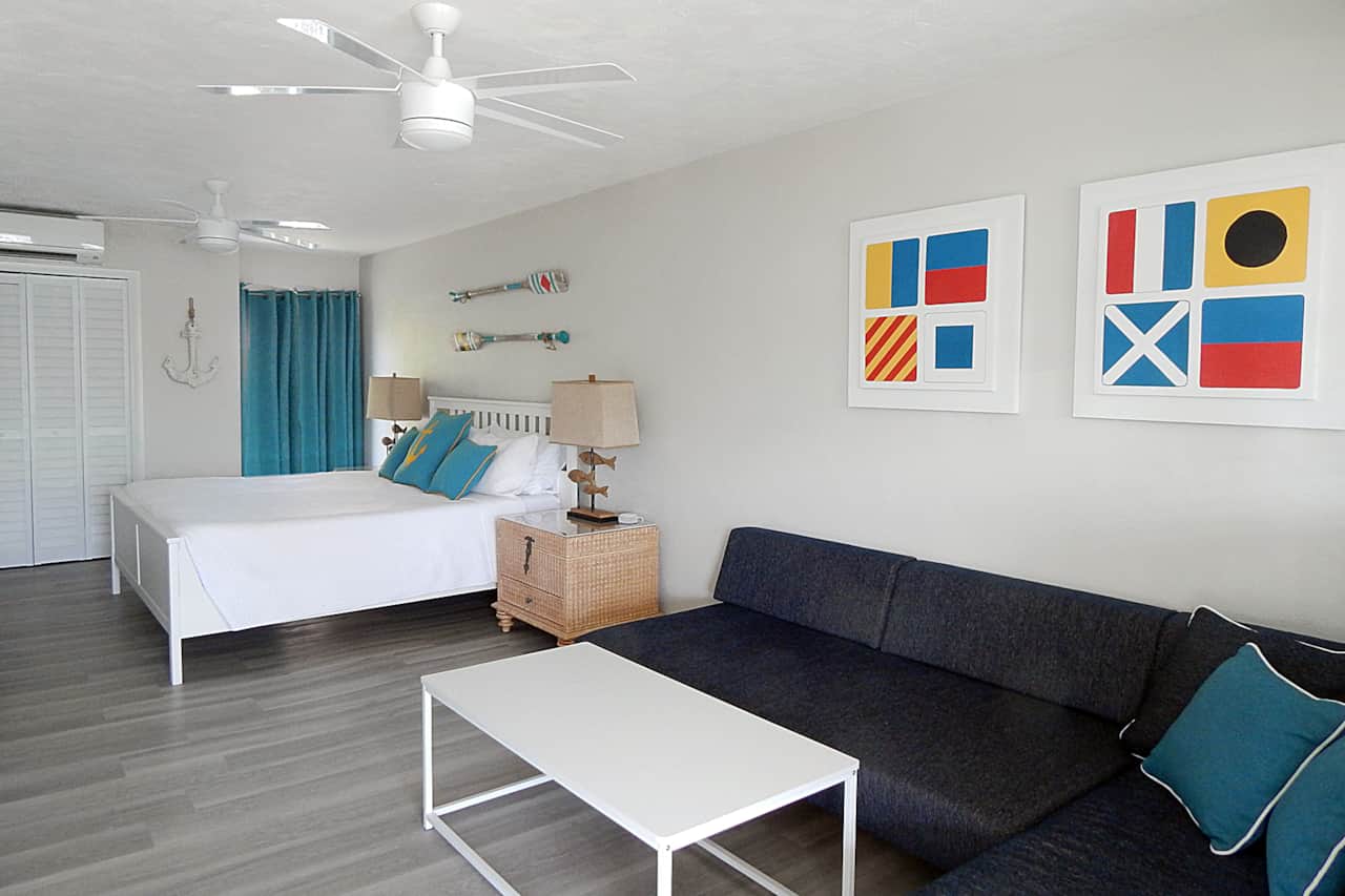 Unit #11 - Comfy full size sofa.