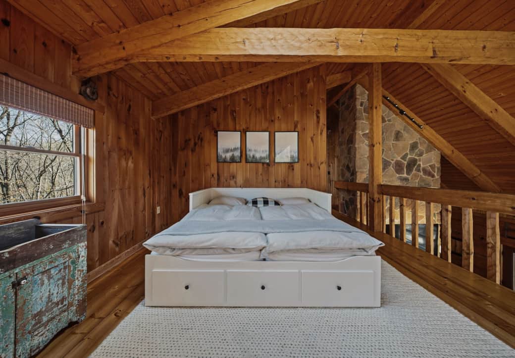 Upstairs loft