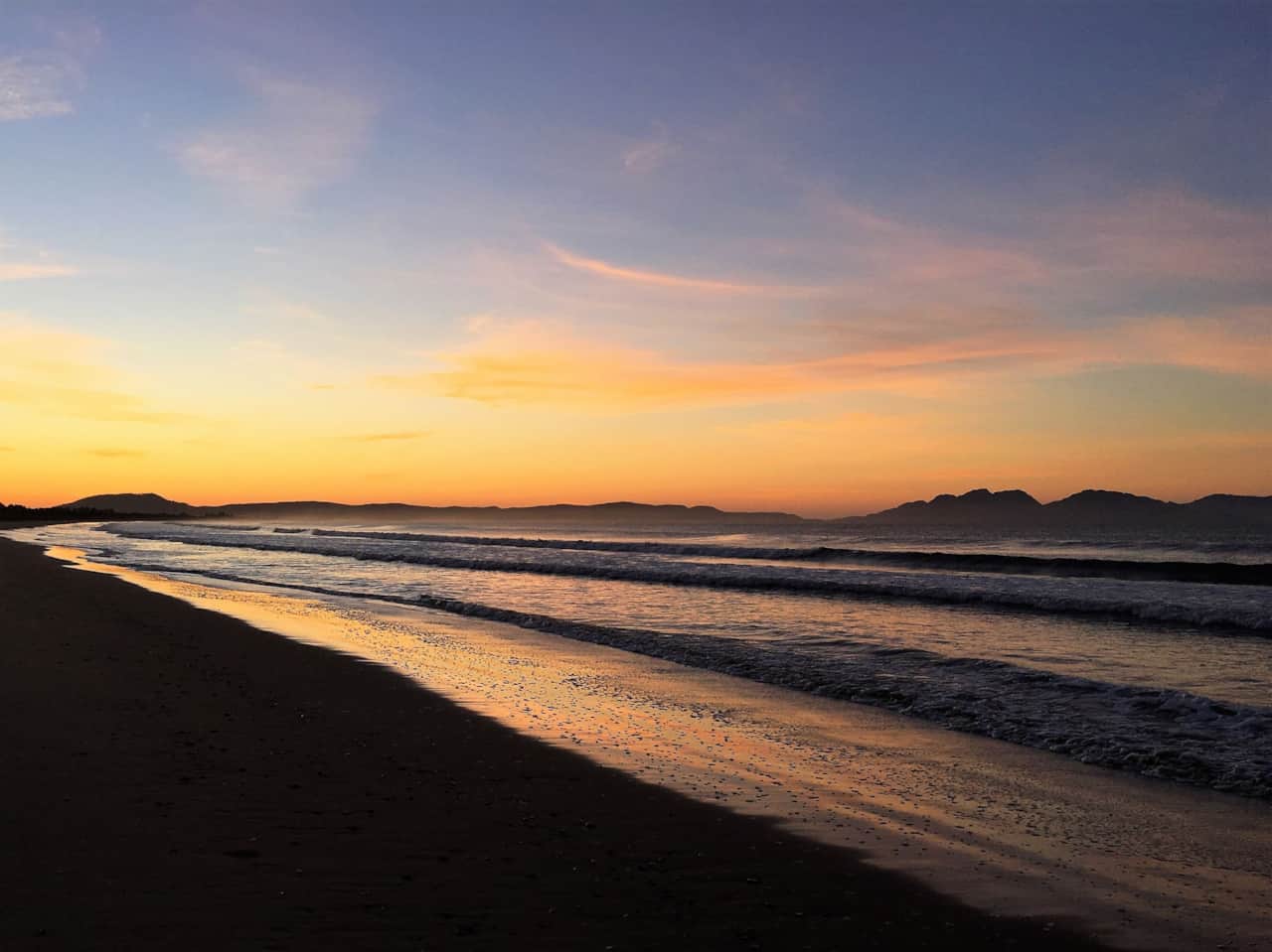 Great Oyster Bay at sunrise