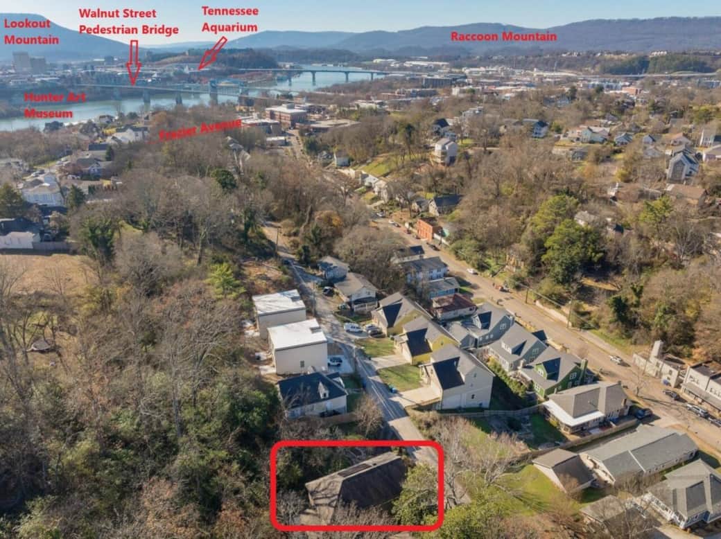 A short walk down Tremont Street will lead you to all the shops and restaurants on Frazier Ave and beyond to Downtown Chattanooga.  Lookout Mountain, home to Rock City, Ruby Falls, and the Incline Railway are just a quick drive away.