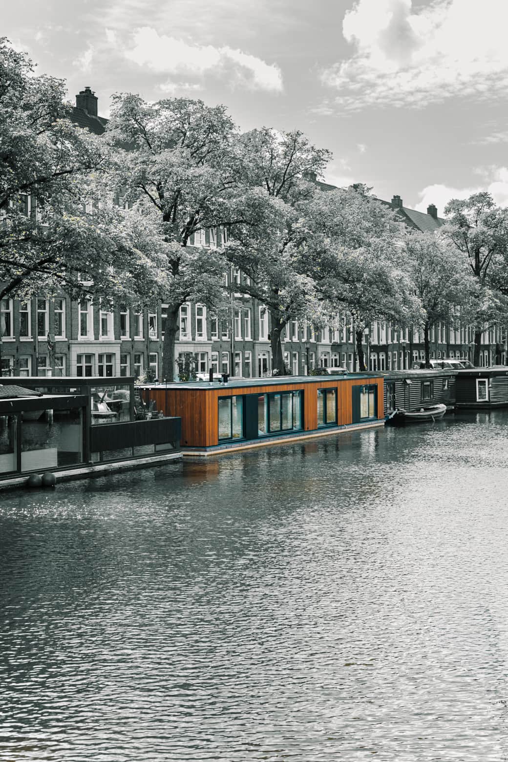 The houseboat The houseboat
