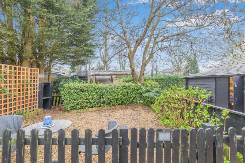 Enclosed Garden Area