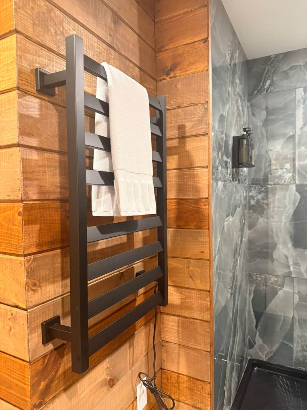 heated towel rack