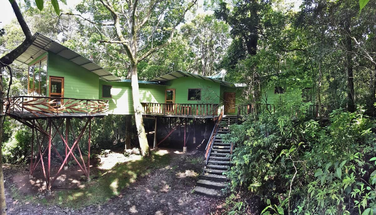 Nature retreat with spacious balconies and peaceful surroundings.