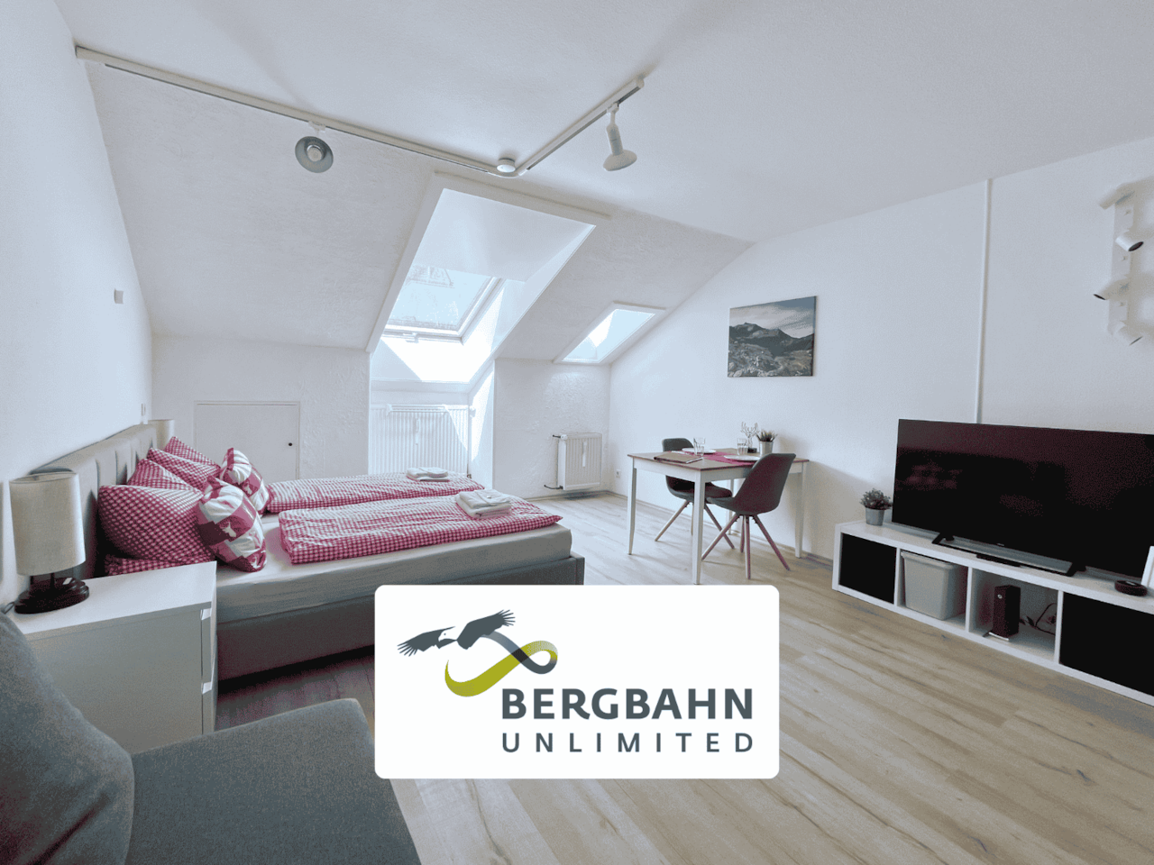 Wohlfühloase mit großem Doppelbett (1,80x2,00m) und Sommer-Bergbahnticket