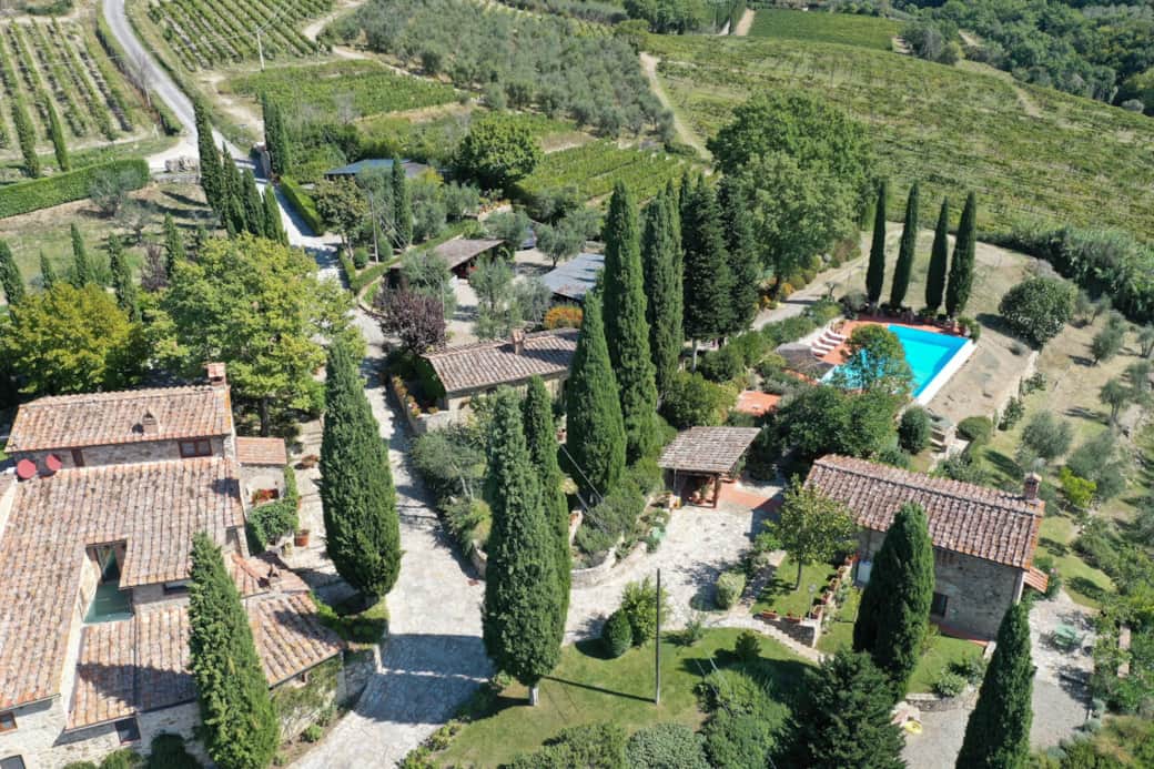I Cipressini del Castellaccio - panoramica