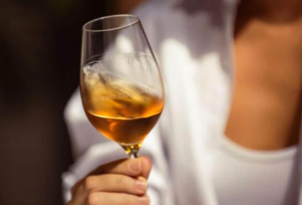 Copa de vino Amontillado