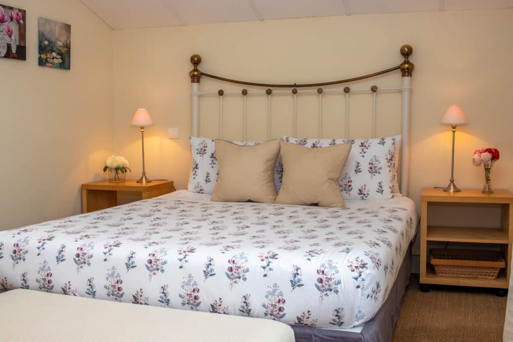 King-sized double bed