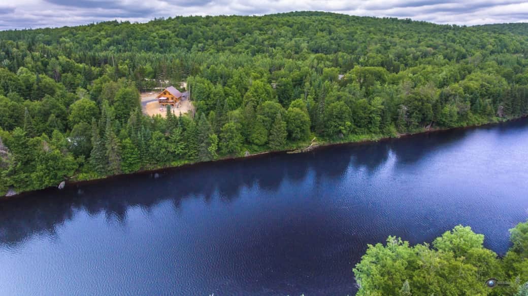 Chalet bois rond le Chaleureux