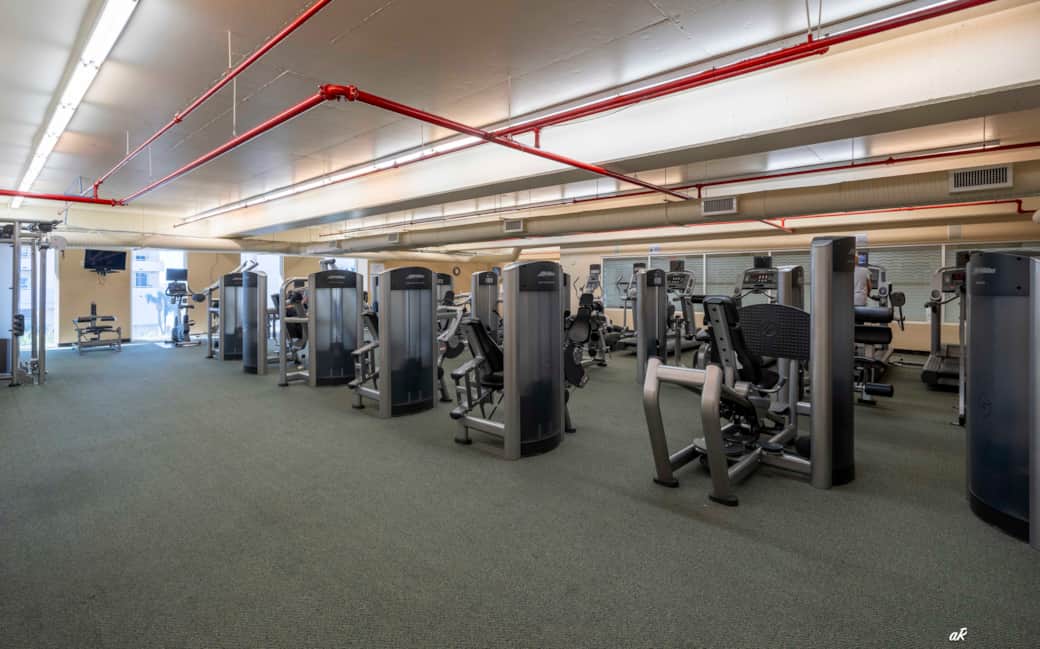 Panama city beach vacation rental fitness center majestic gym 2