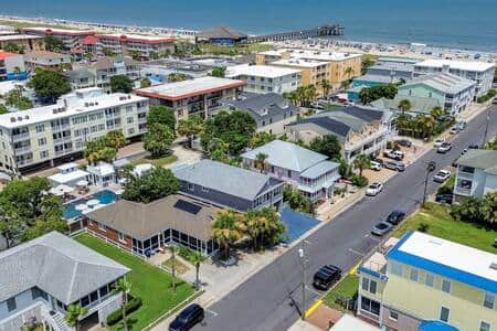 The Salty Palm!  Short walk to the beach, pier, downtown Tybee, and back river!