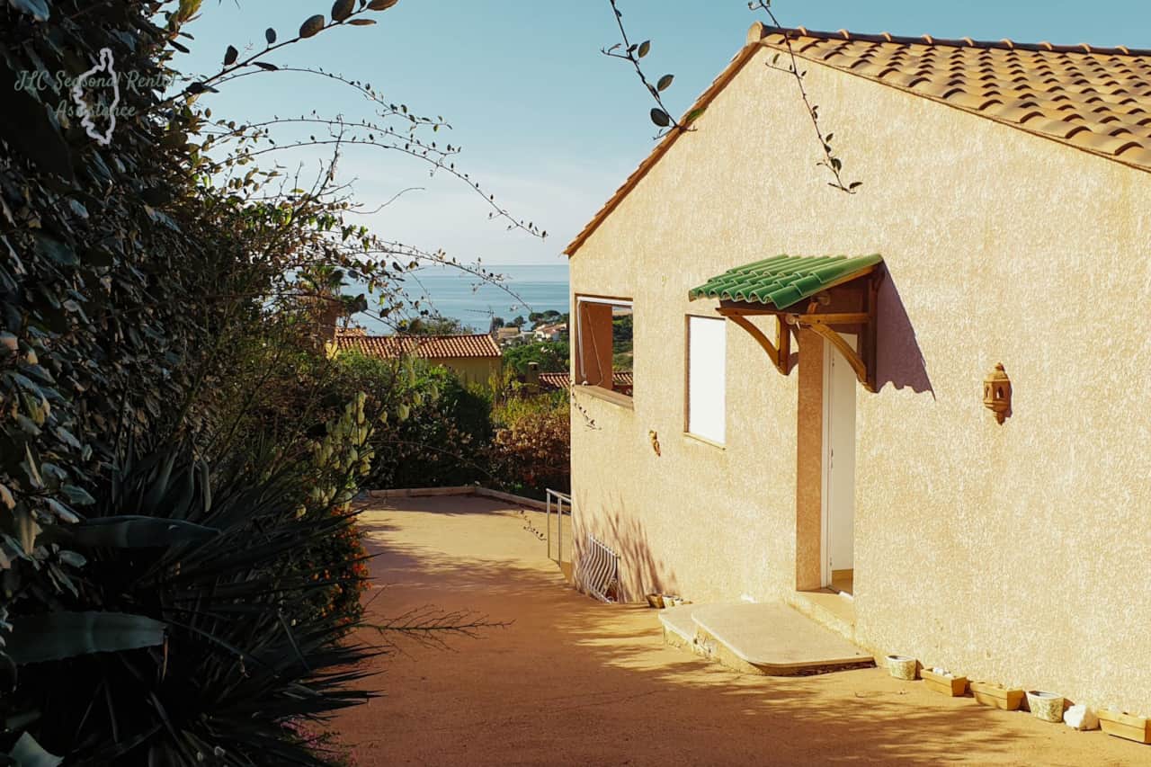 Sea view at the entrance of the property - Ruppione
