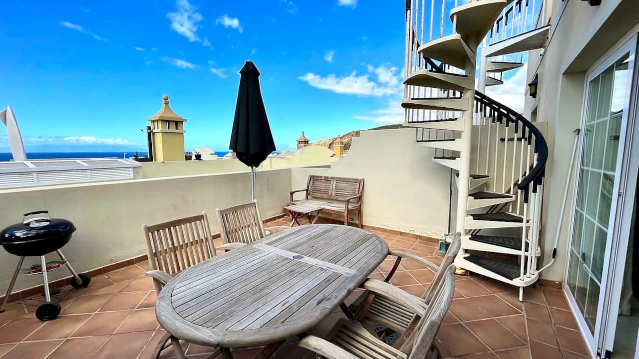 Las Mariposas - terasa | Apartament de vacanță în Palm-Mar, Tenerife