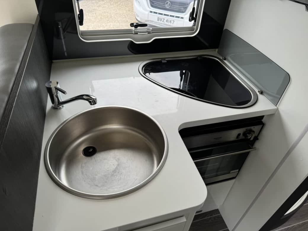 kitchen sink and hob
