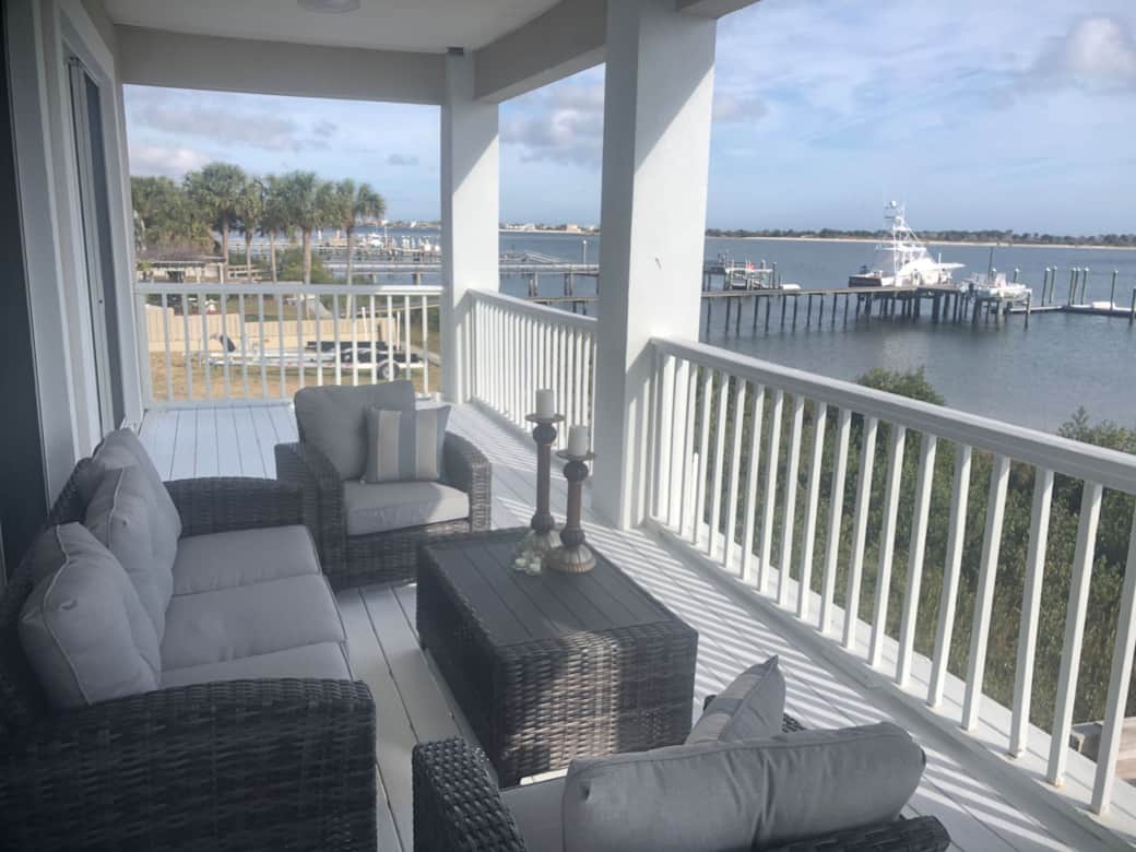 Deck patio