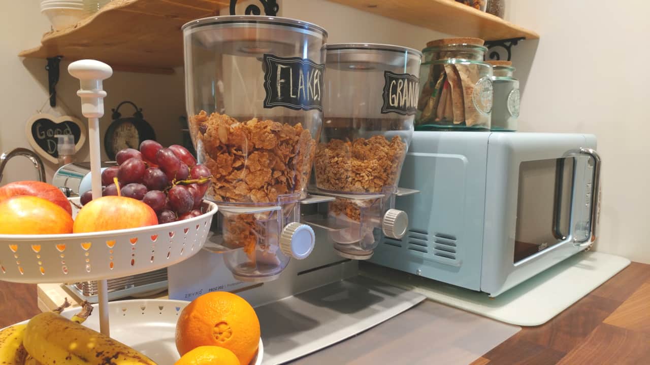 Part of the Continental Breakfast Nook offering