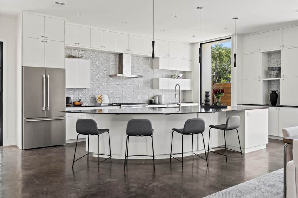 Luxury kitchen for cooking and entertaining