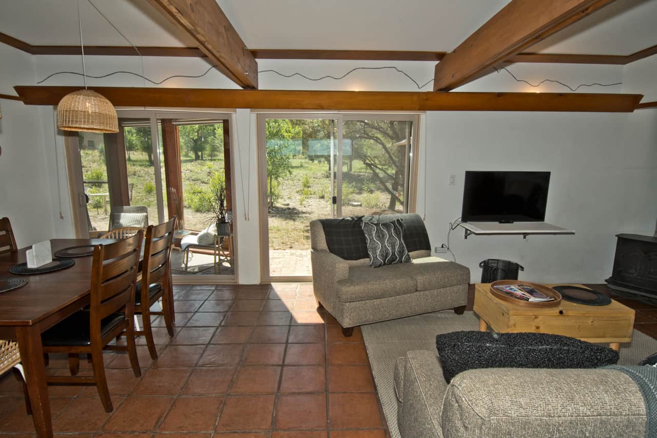 Dining Room with Access to Patio and Sunroom