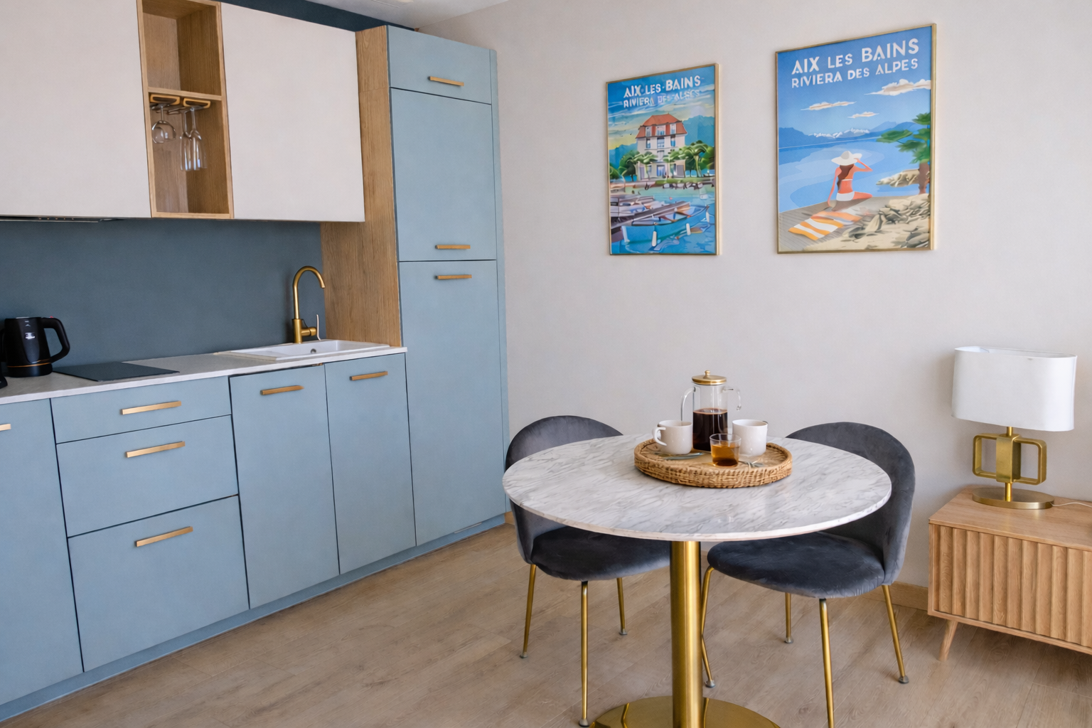 Le Nouveau Rivage (T2 lake view) - Apartment in Aix-les-Bains