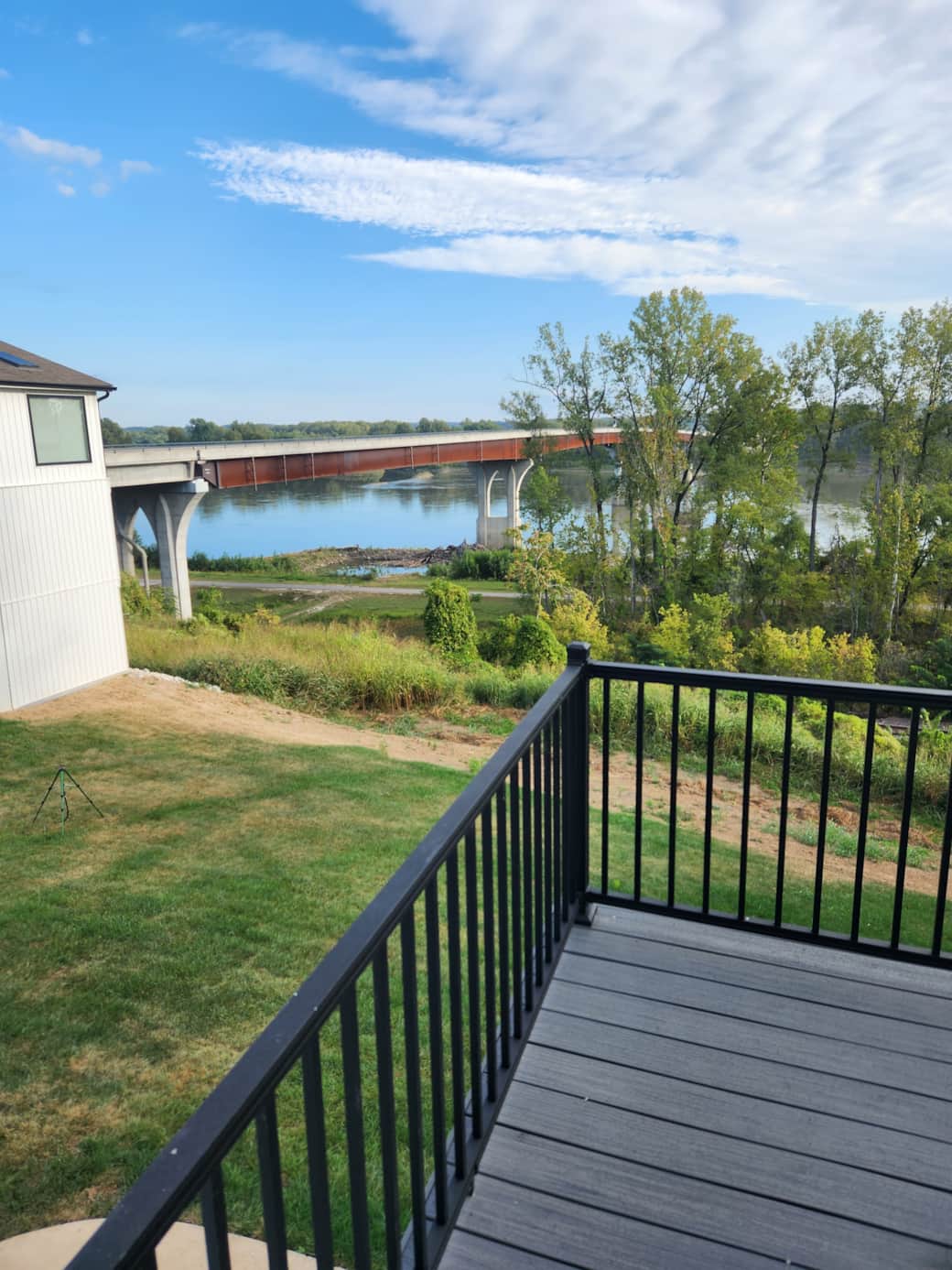 View on back balcony