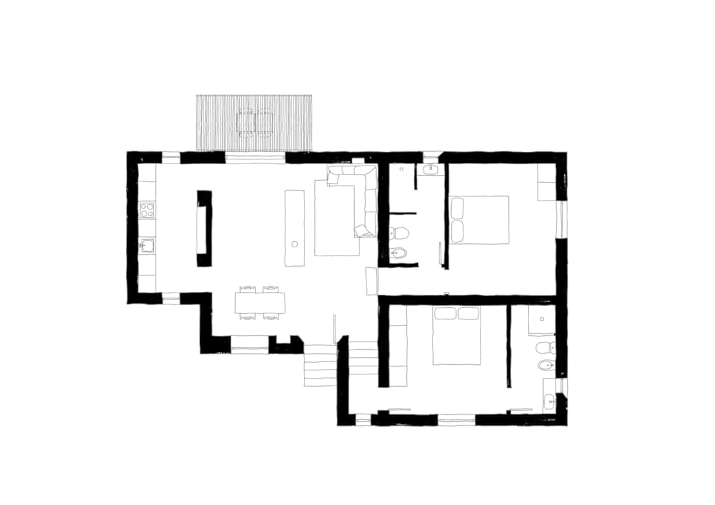 Casa Corte floorplan