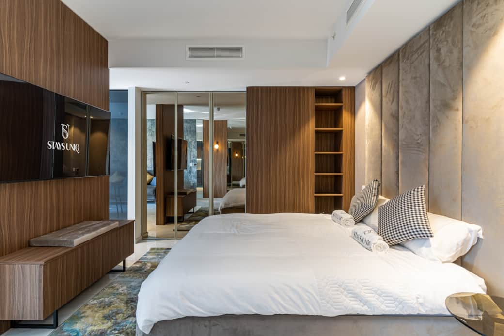 TV in the bedroom
