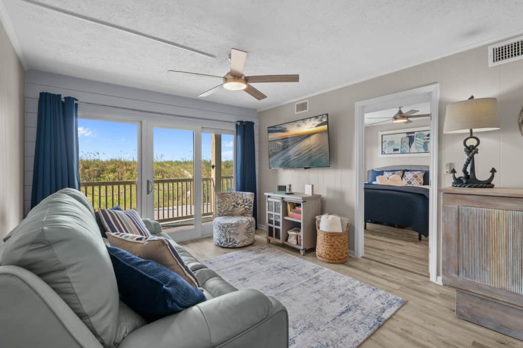 Living Room - Welcome to the Sapphire Pelican -- designed with your comfort in mind!