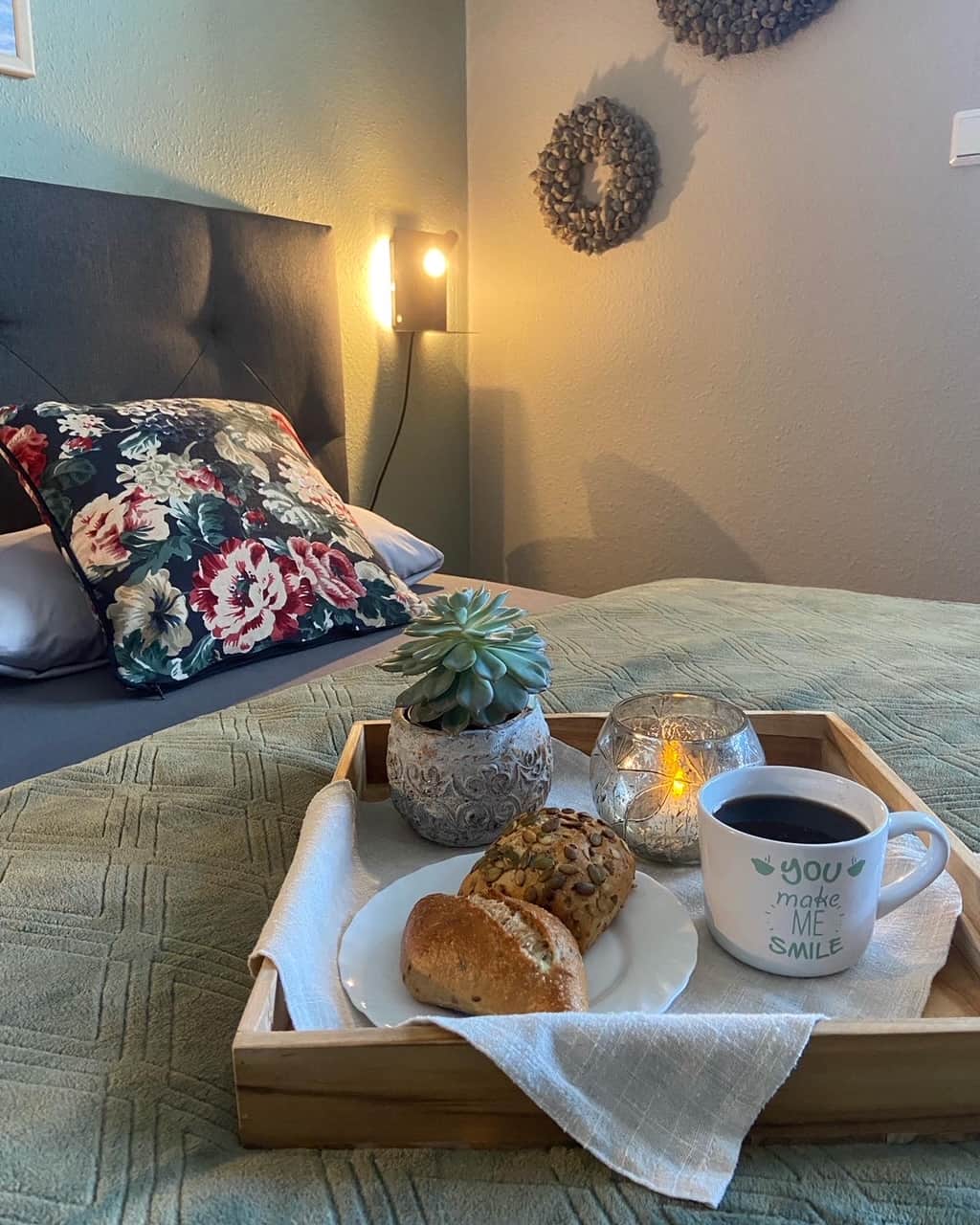 Frühstück im Bett
