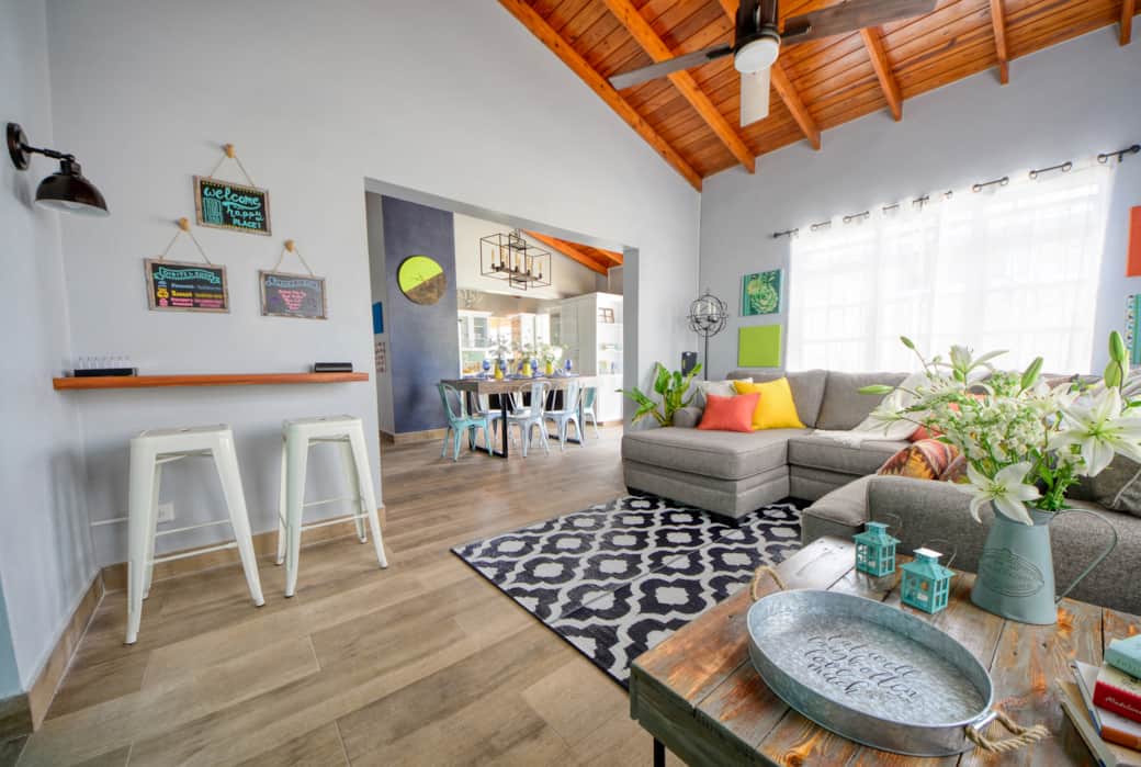 Living space - wide shot