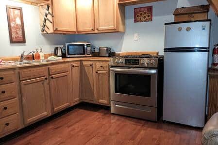 A well equipped kitchen!