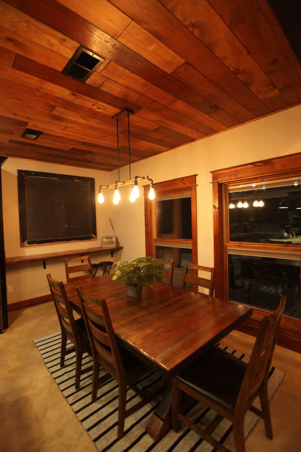 Share a meal at the dining table Share a meal at the dining table