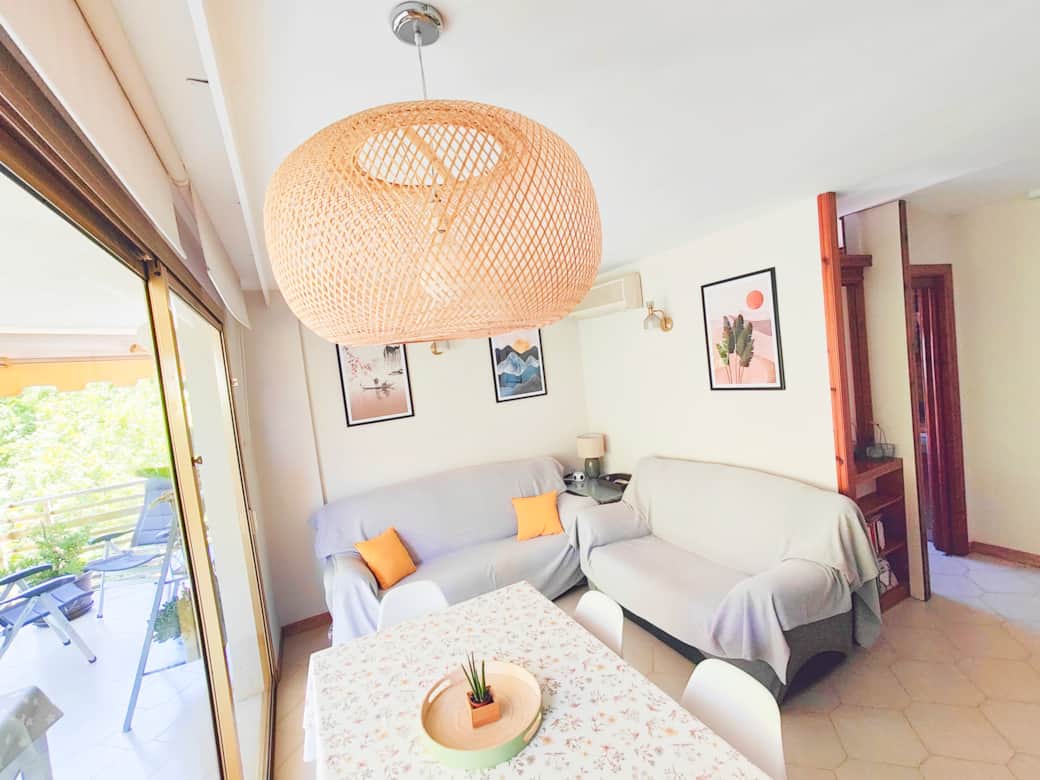 Sofás en el comedor