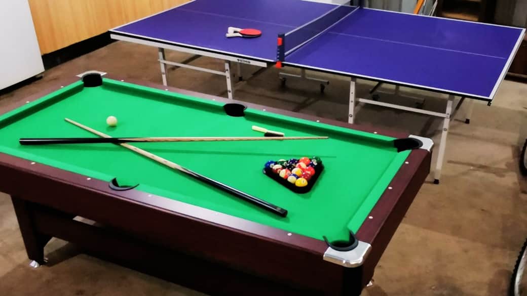Pool and Table Tennis