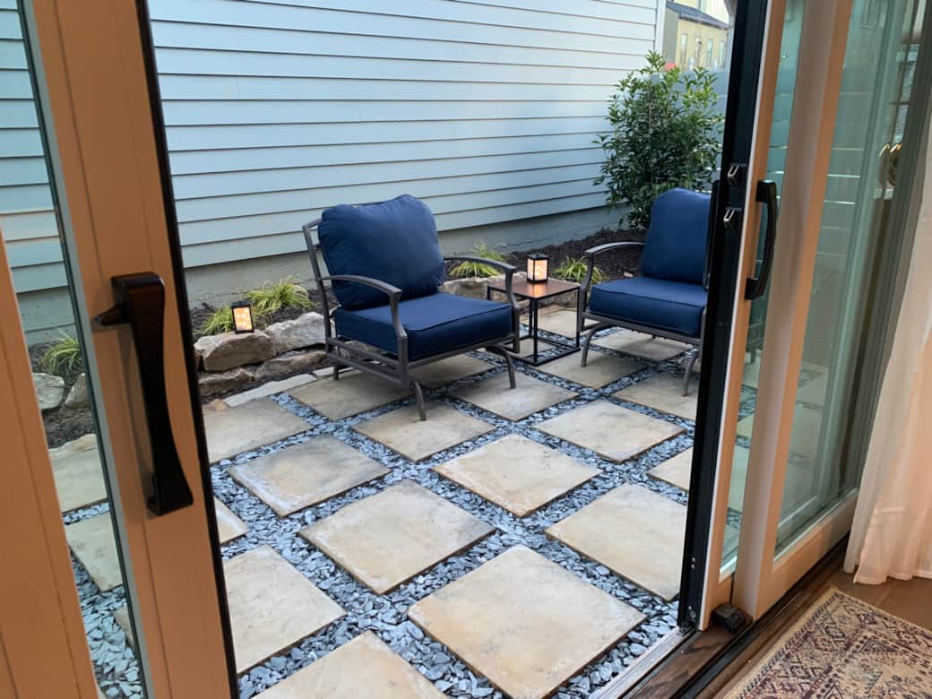 Private courtyard
