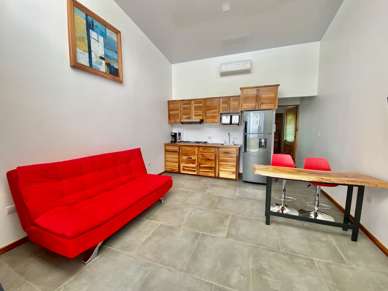 KITCHEN - LIVING ROOM 