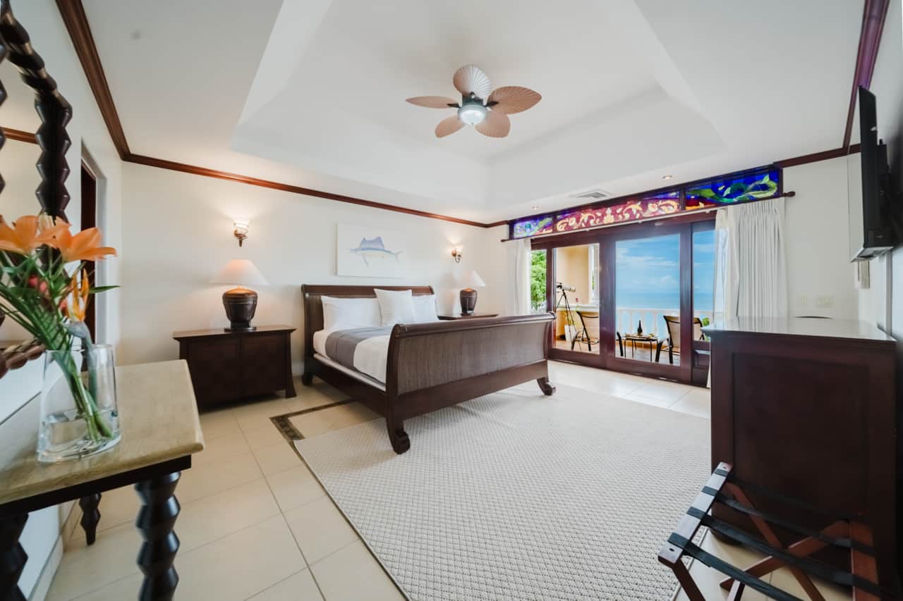 Comfortable bedrooms with A/C for a cool, relaxing sleep