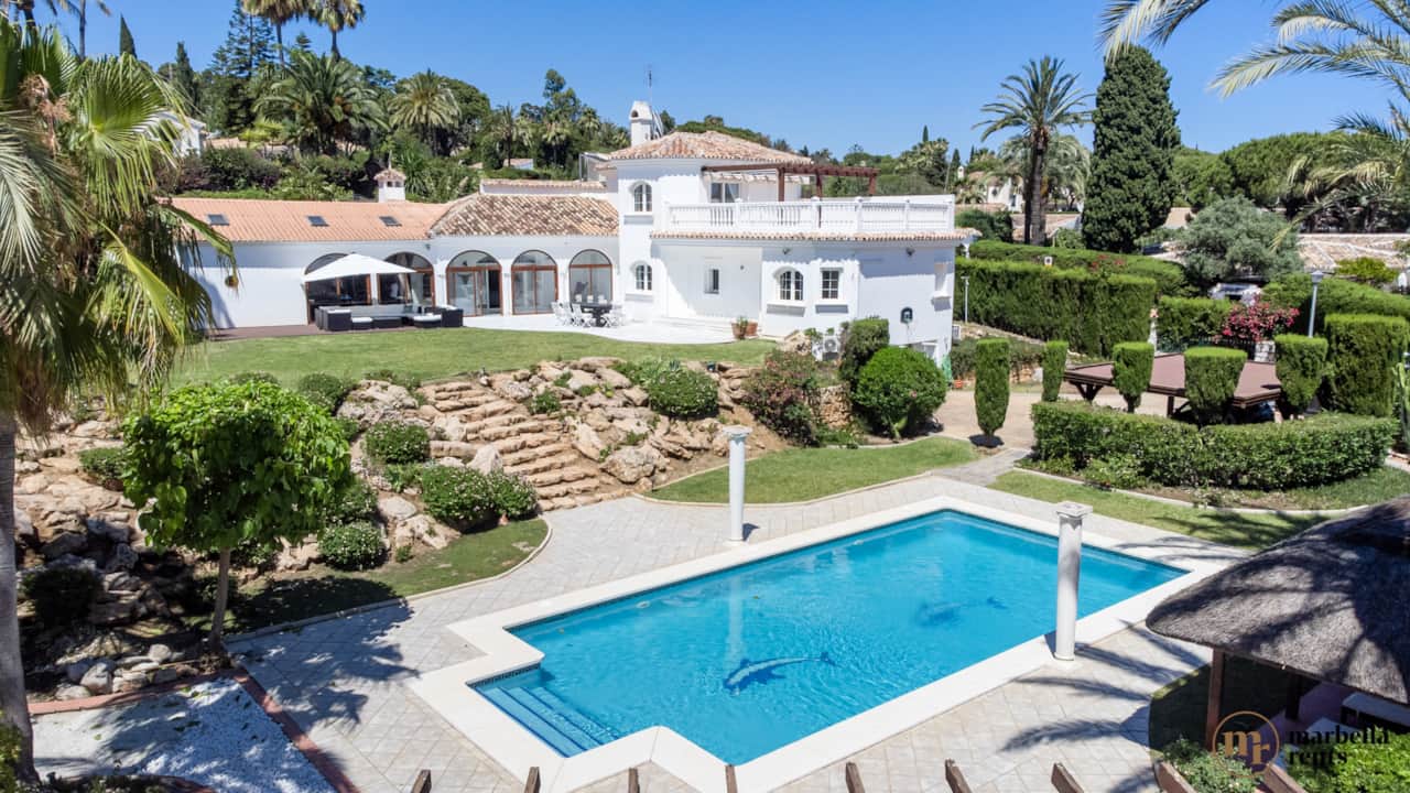 Luxury villa with private pool.