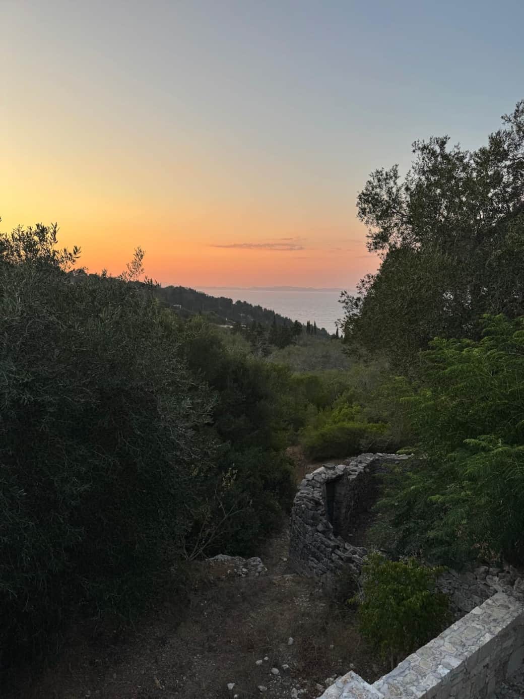 Sunset from the Balcony