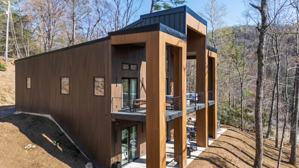 Two levels of deck, one killer view—plenty of room to spread out or gather in.