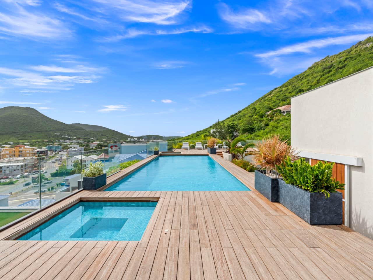 Shared swimming pool