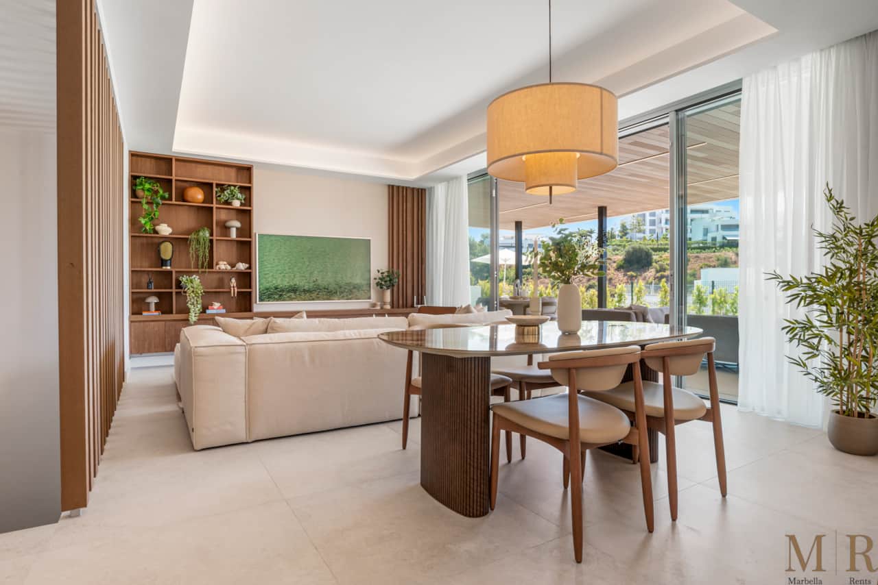 The living room