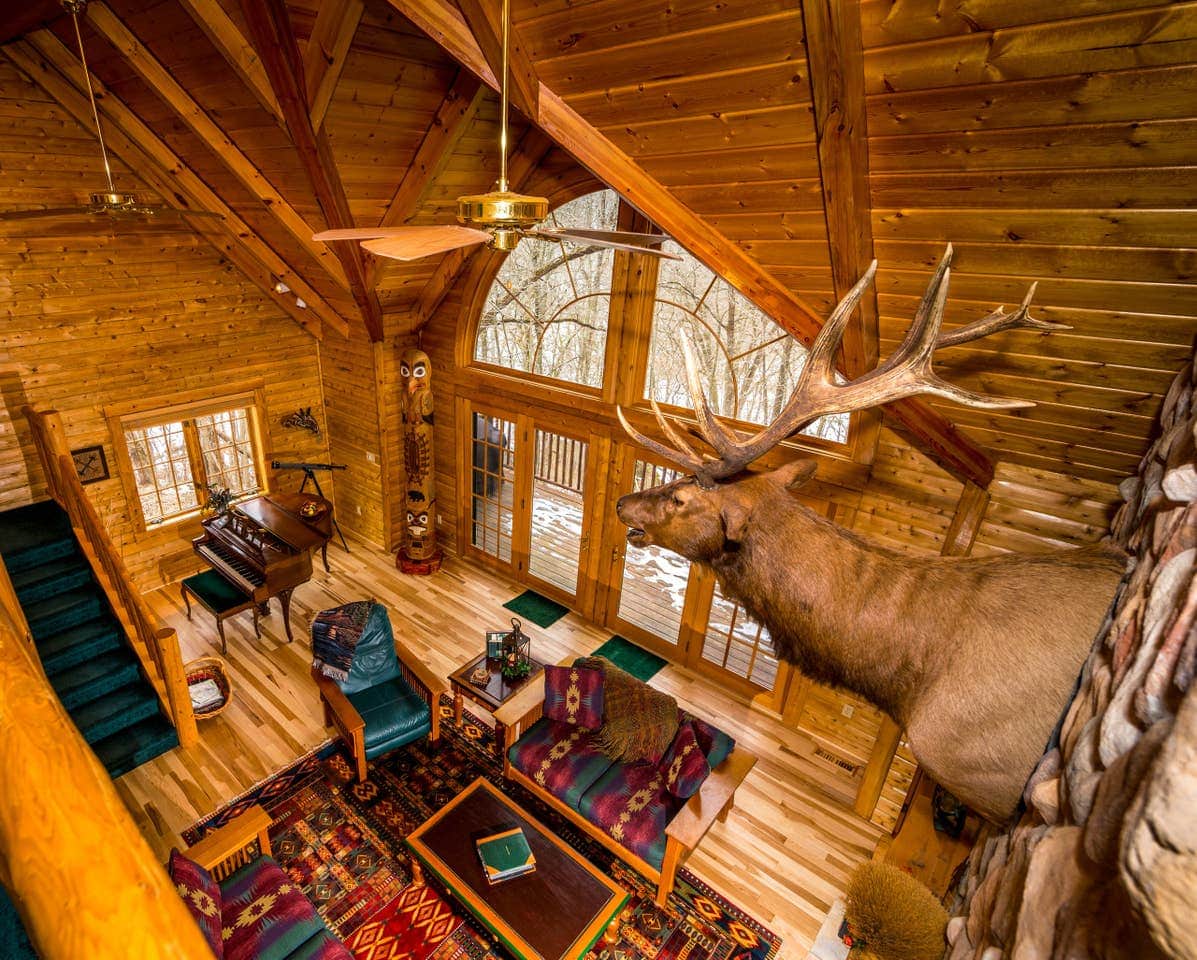 Great Room From Above, Boulder Creek, Galena IL - Vacation Rental Home