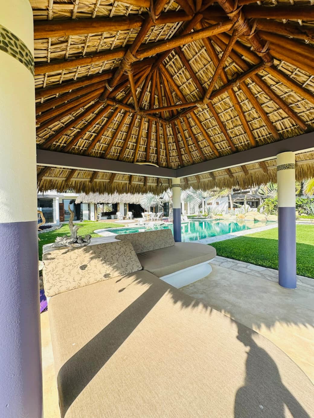 Outdoor lounge Palapa