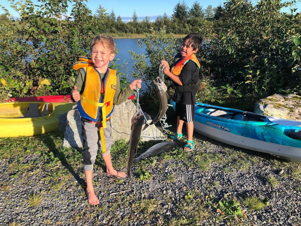 A 25 minute scenic drive lands you unforgetable silver salmon fishing in August and September.
